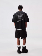 Labt Distressed Holes Dirty Print Tee
