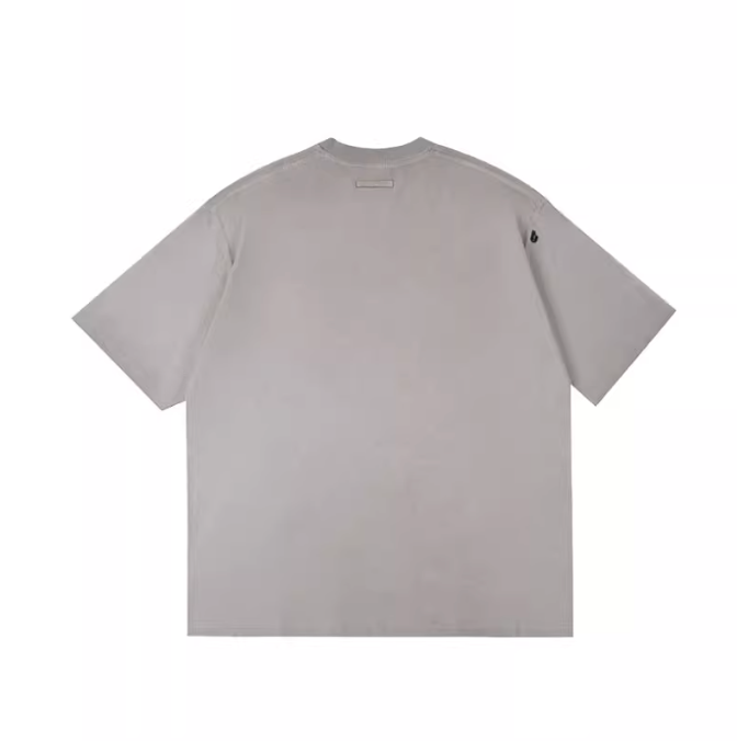 Labt 3D Patch Embroidery Distressed Tee