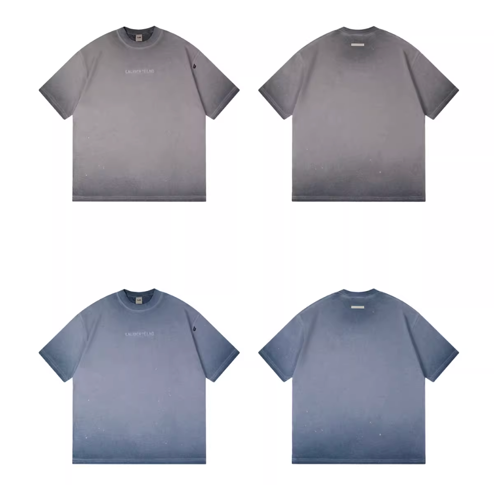 Labt Glitter Splash Ink Wash Faded Tee