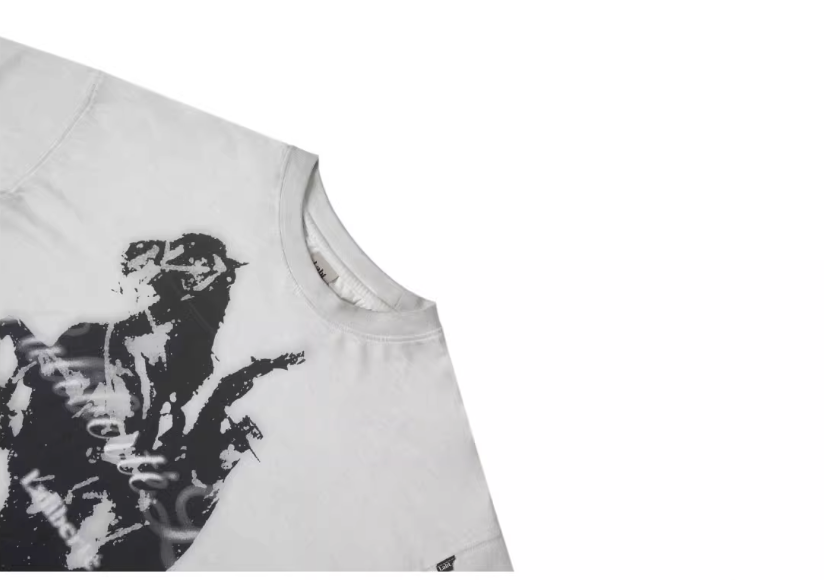 Labt Western Cowboy Print Long Sleeve Tee