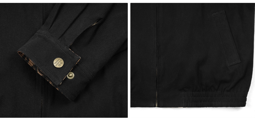 ANTIDOTE Leopard Reversible Detroit Jacket