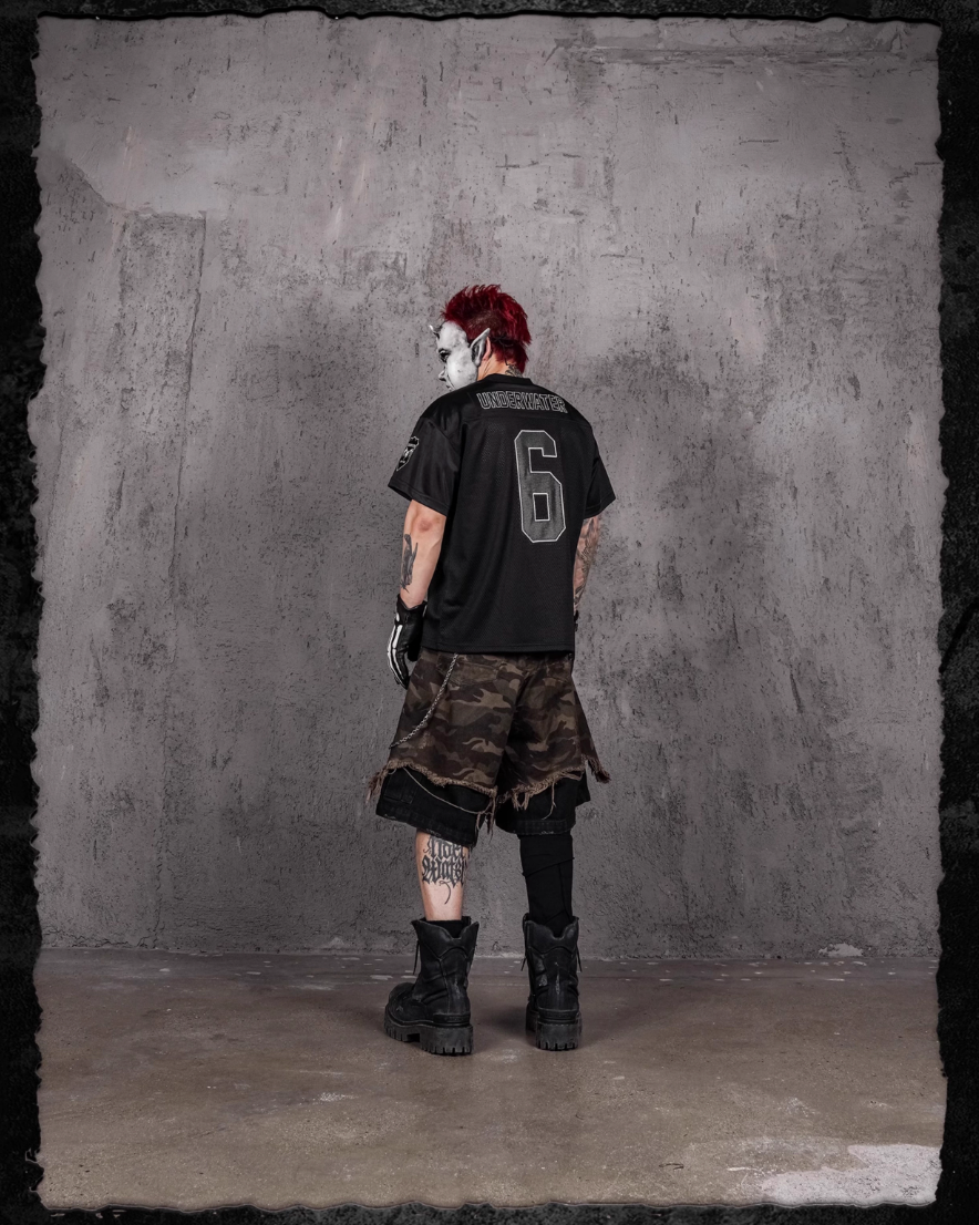 UNDERWATER Demon Emblem Mesh Hockey Jersey