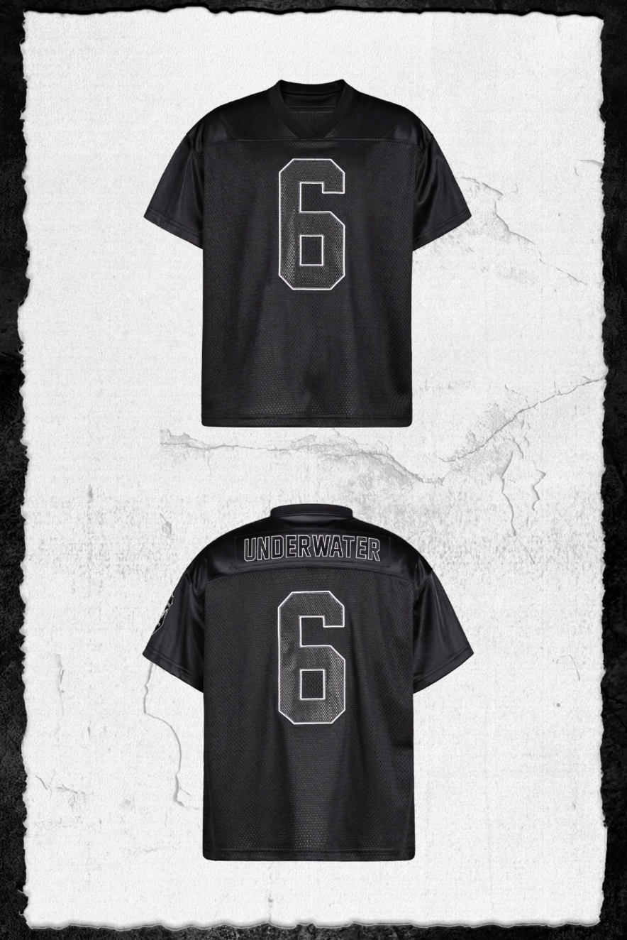 UNDERWATER Demon Emblem Mesh Hockey Jersey