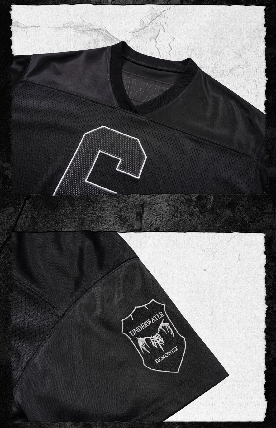 UNDERWATER Demon Emblem Mesh Hockey Jersey