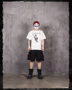 UNDERWATER Fallen Angel Print Distressed Tee