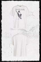 UNDERWATER Fallen Angel Print Distressed Tee