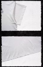UNDERWATER Fallen Angel Print Distressed Tee