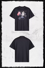 UNDERWATER Demonize Vintage Print Tee