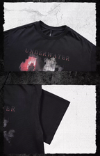 UNDERWATER Demonize Vintage Print Tee