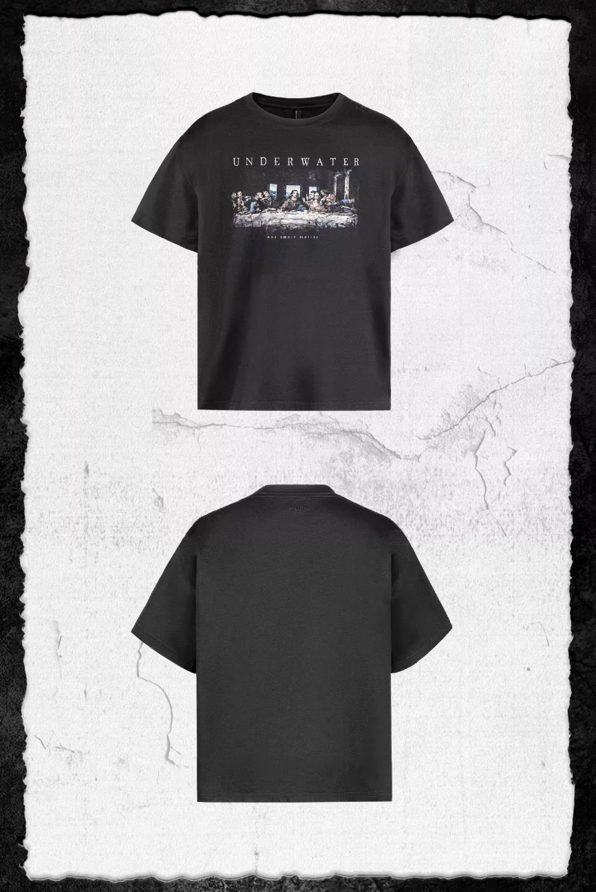 UNDERWATER Last Supper Vintage Graphic Tee