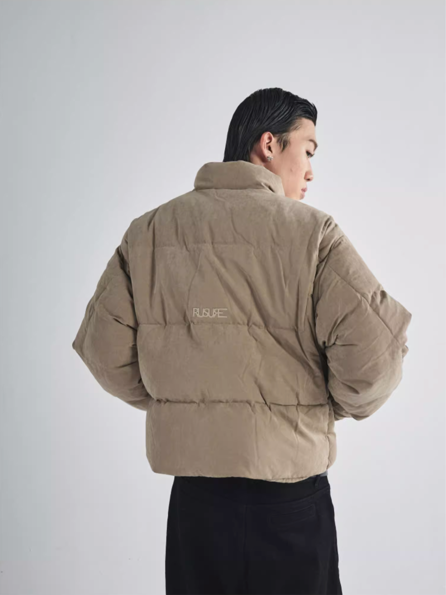 RUSURE Brushed Short Down Jacket