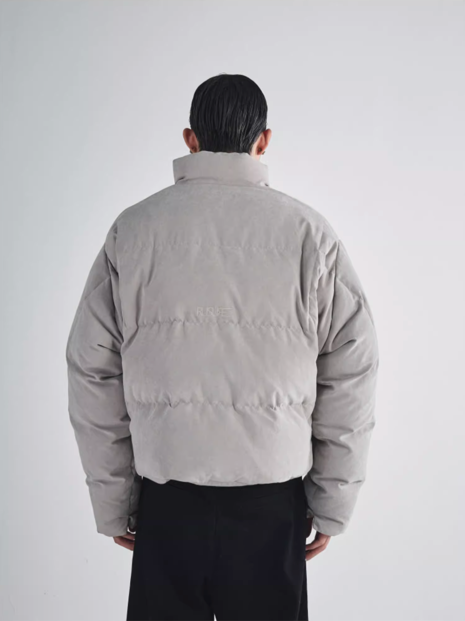 RUSURE Brushed Short Down Jacket