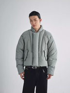 RUSURE Brushed Short Down Jacket