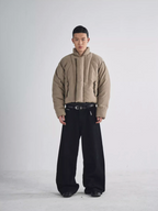 RUSURE Brushed Short Down Jacket