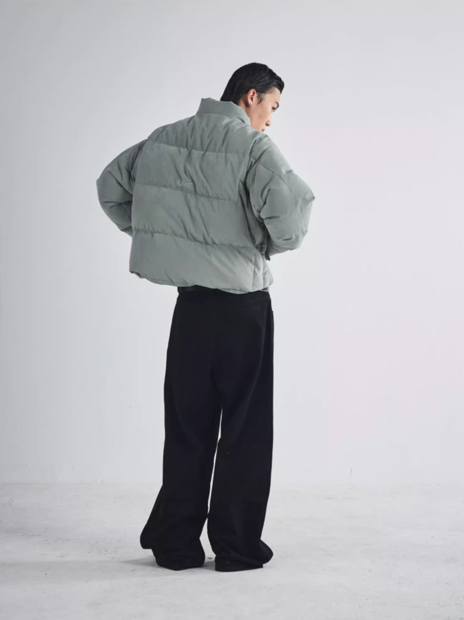 RUSURE Brushed Short Down Jacket