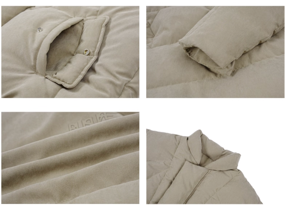 RUSURE Brushed Short Down Jacket