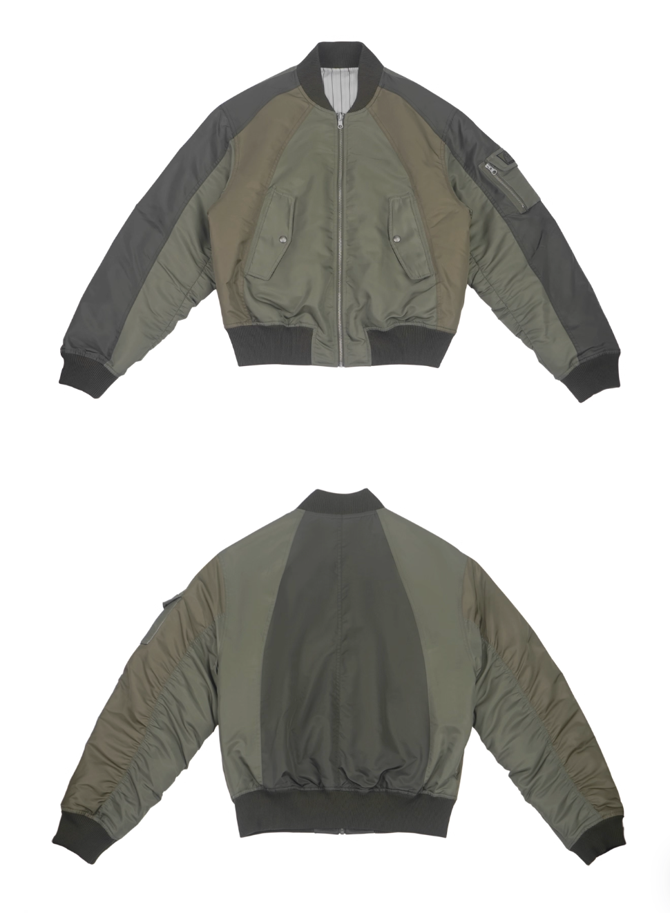 SOD Co. Reversible Colorblock MA-1 Bomber Jacket