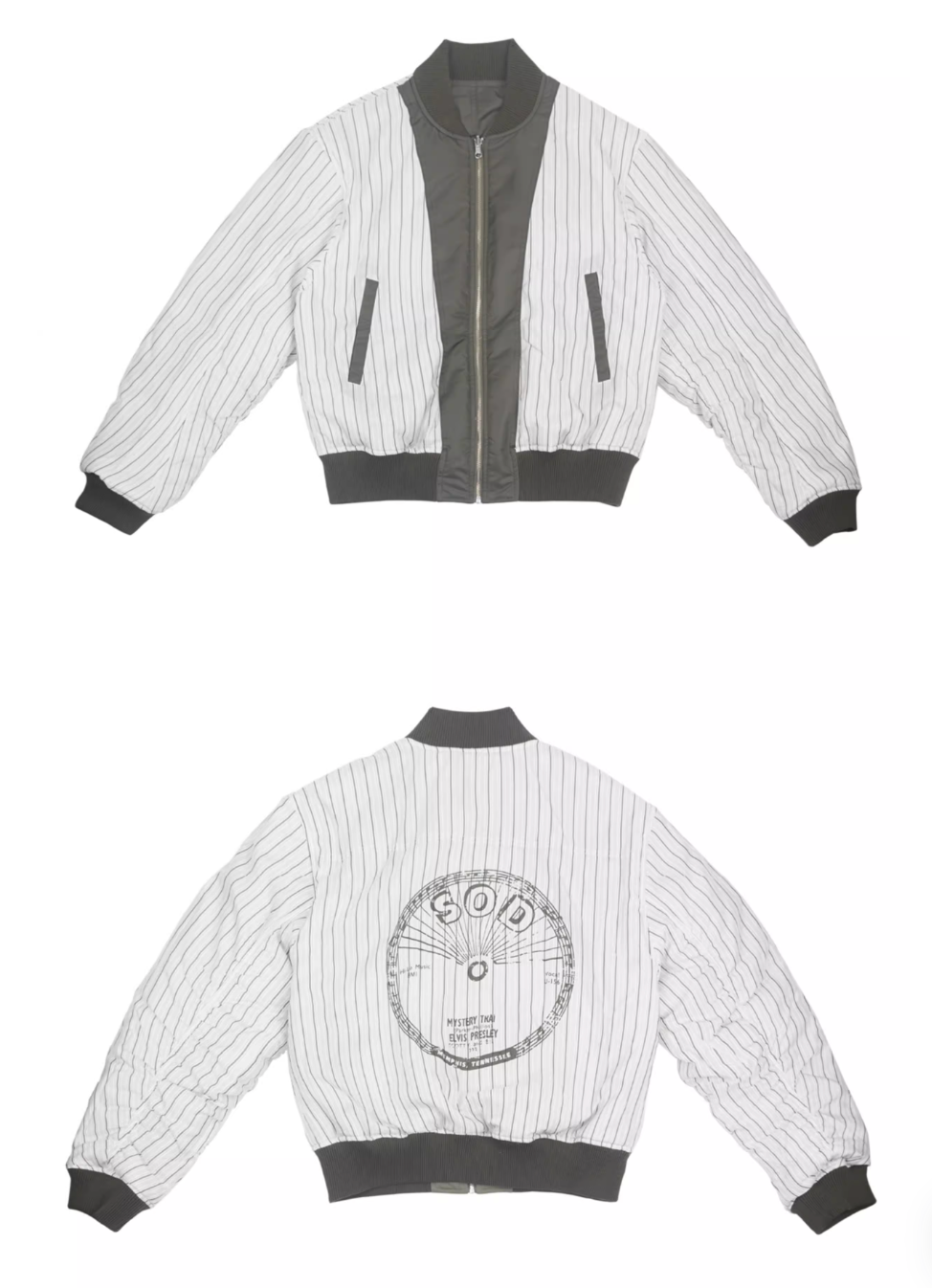 SOD Co. Reversible Colorblock MA-1 Bomber Jacket