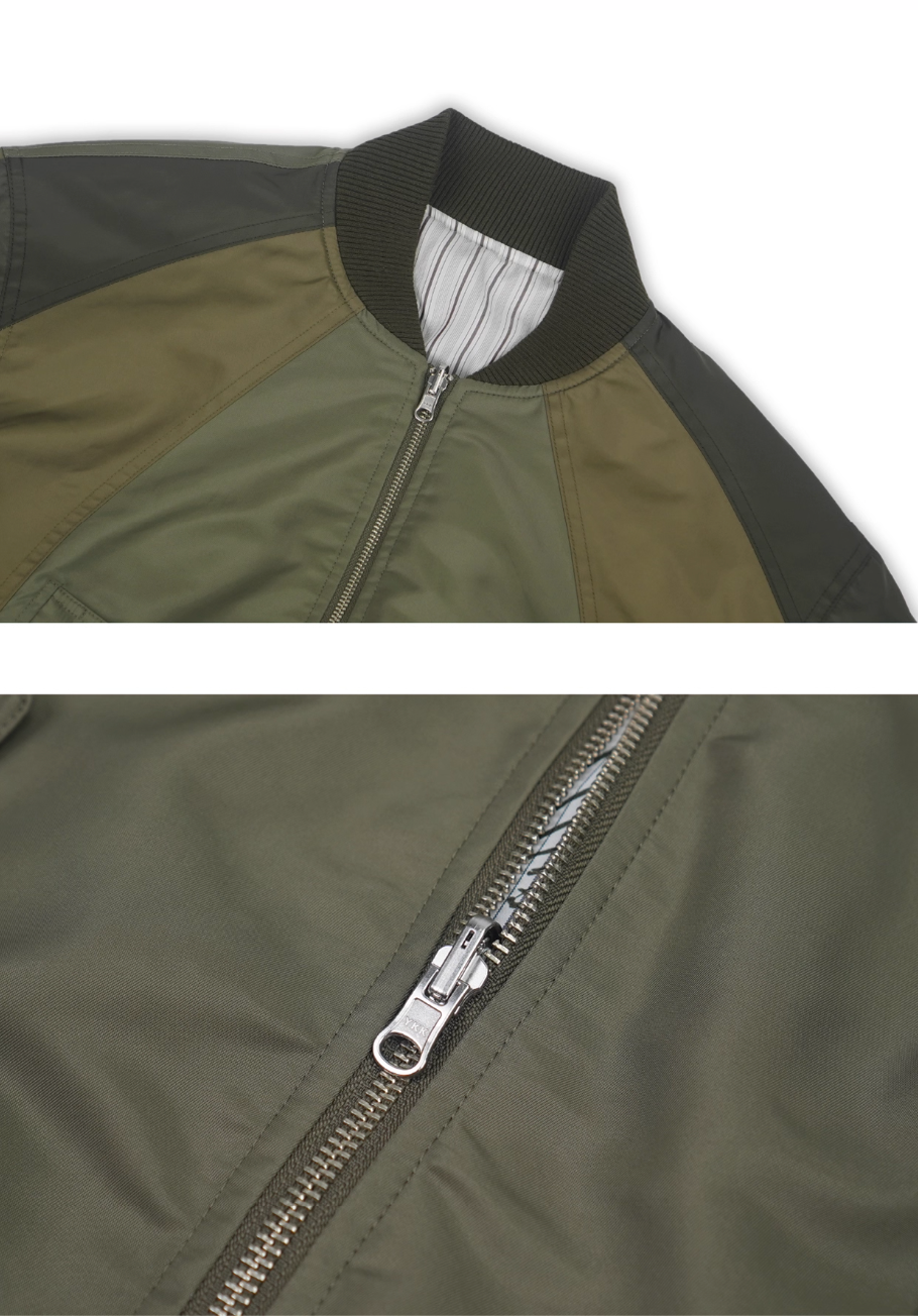 SOD Co. Reversible Colorblock MA-1 Bomber Jacket