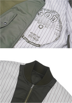 SOD Co. Reversible Colorblock MA-1 Bomber Jacket