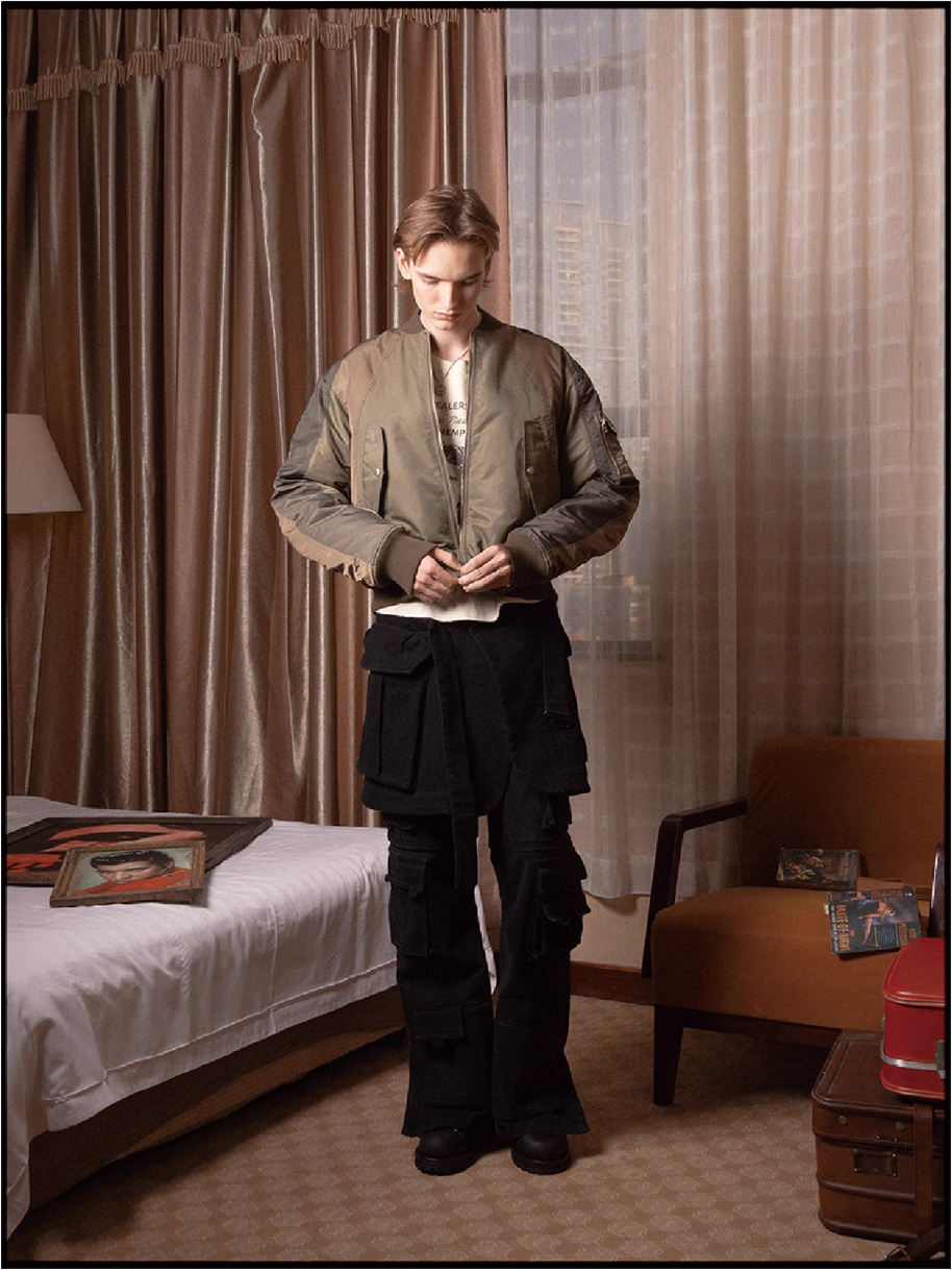 SOD Co. Reversible Colorblock MA-1 Bomber Jacket
