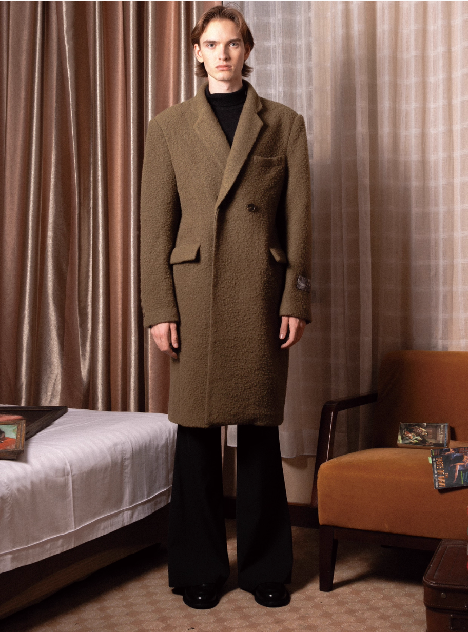 SOD Co. Double Breasted Wool Coat