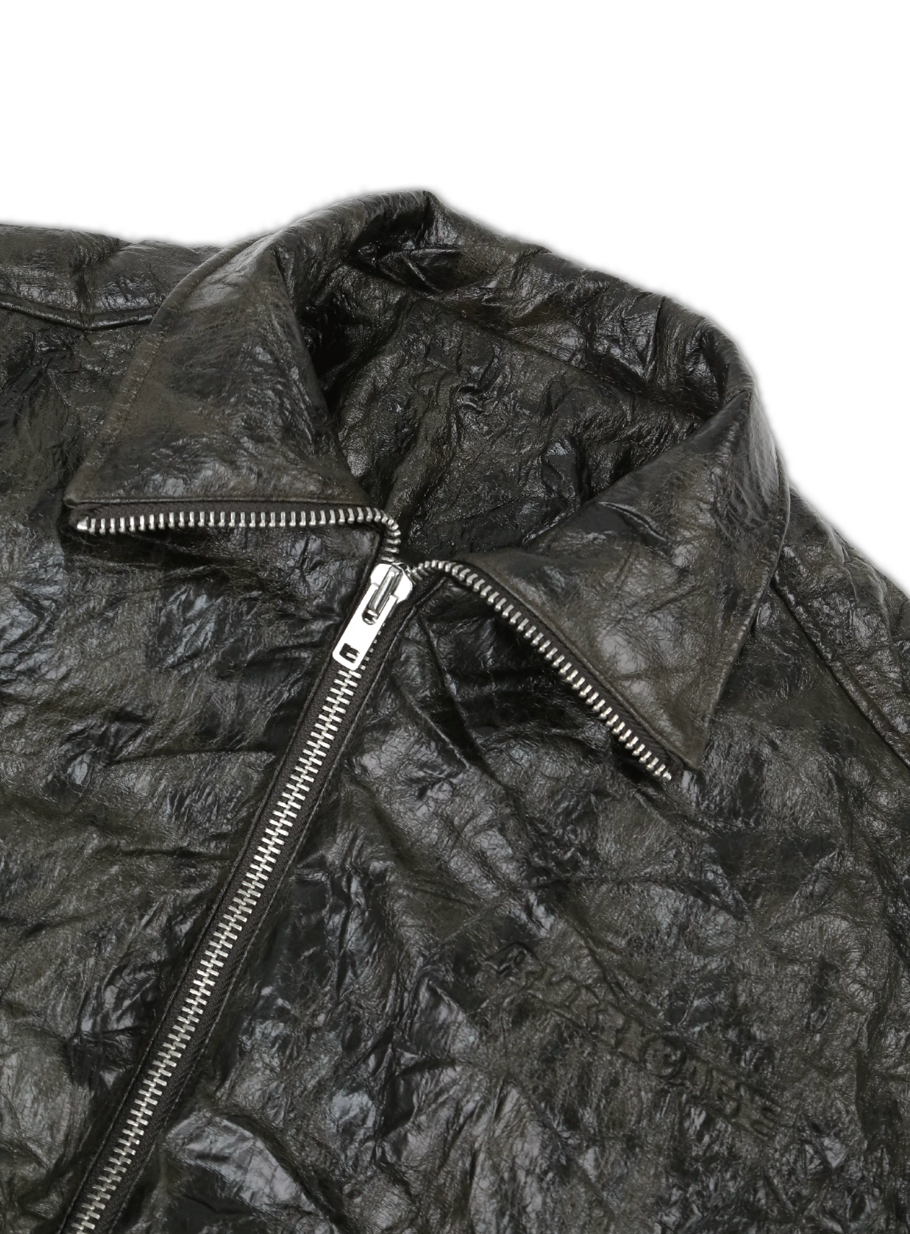 SOD Co. Wrinkled Custom Pleated MA-1 Bomber Jacket