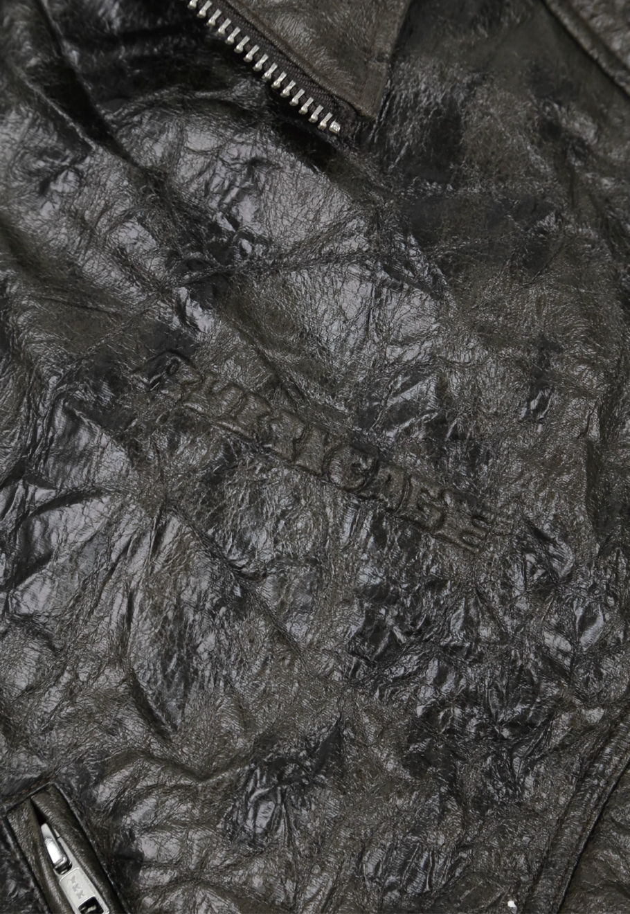 SOD Co. Wrinkled Custom Pleated MA-1 Bomber Jacket