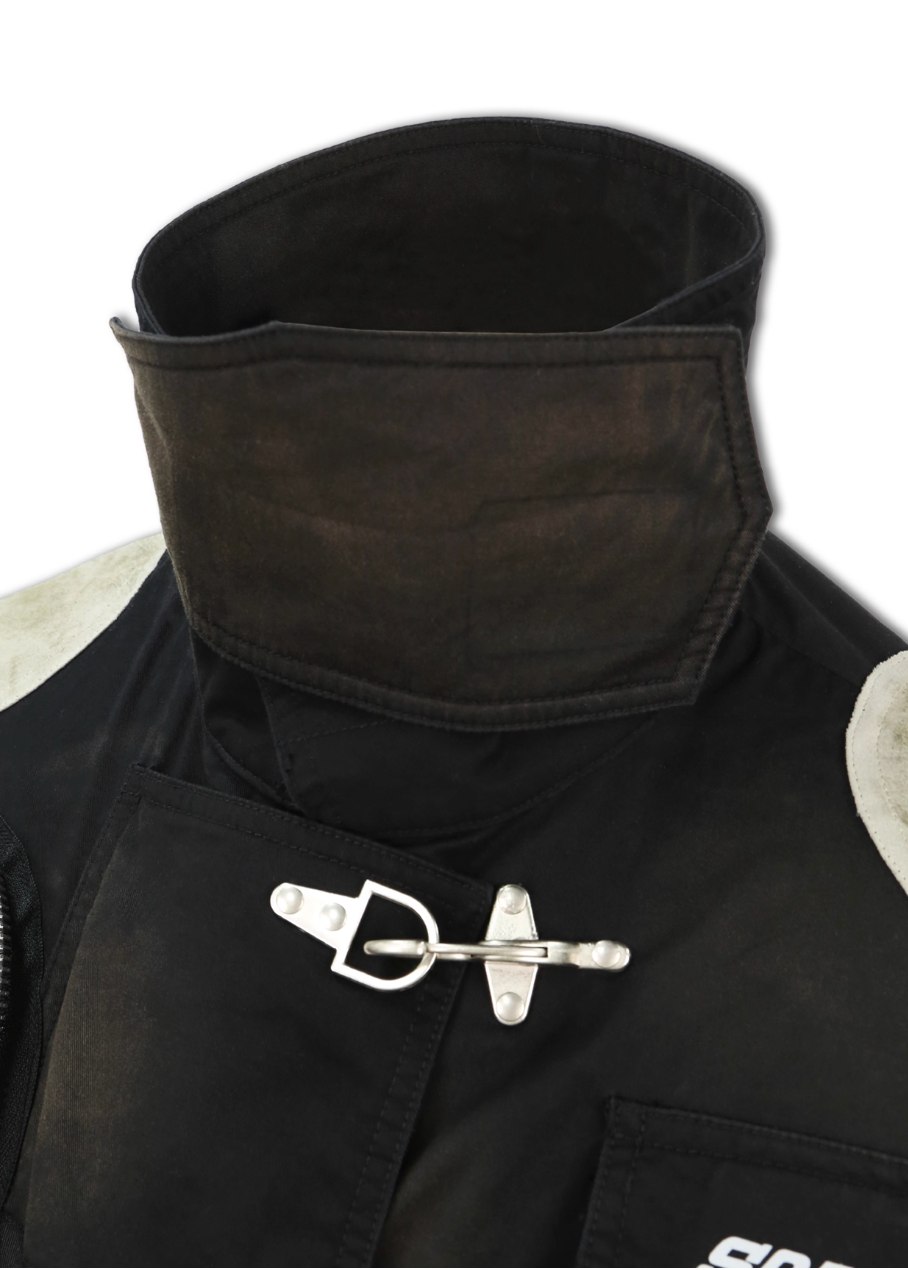 SOD Co. Custom Distressed Firefighter Jacket