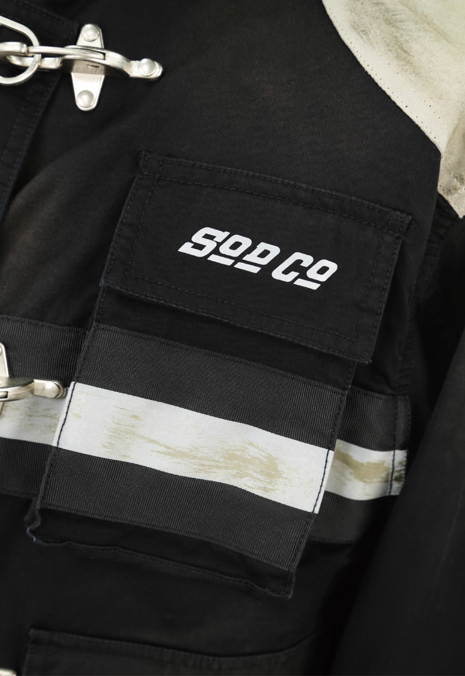 SOD Co. Custom Distressed Firefighter Jacket