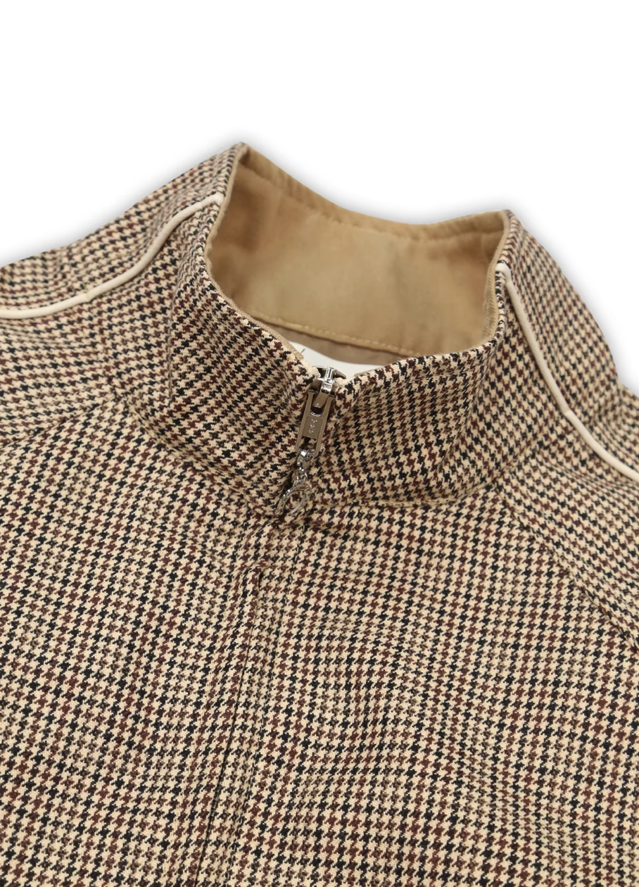 SOD Co. Houndstooth Wool Track Jacket