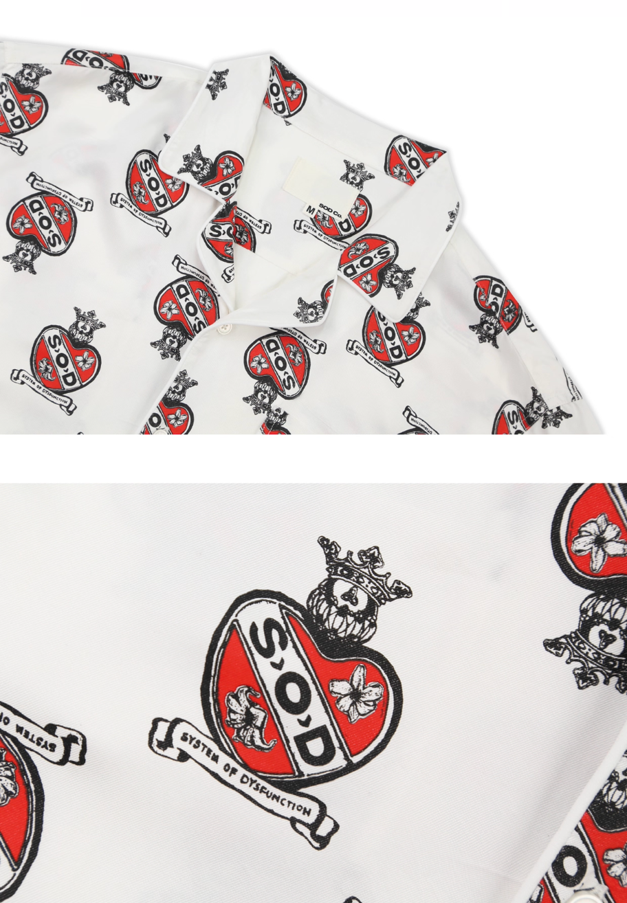 SOD Co. Sacred Heart Hawaiian Shirt