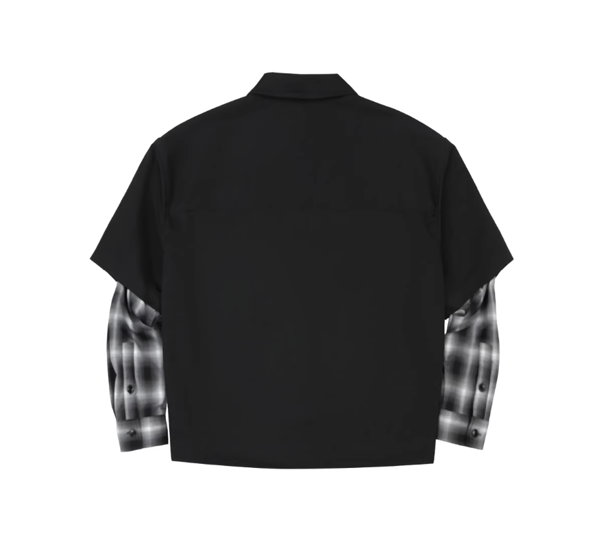 SOD Co. Patched Layered Work Shirt