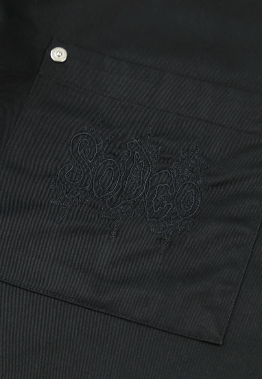 SOD Co. Patched Layered Work Shirt