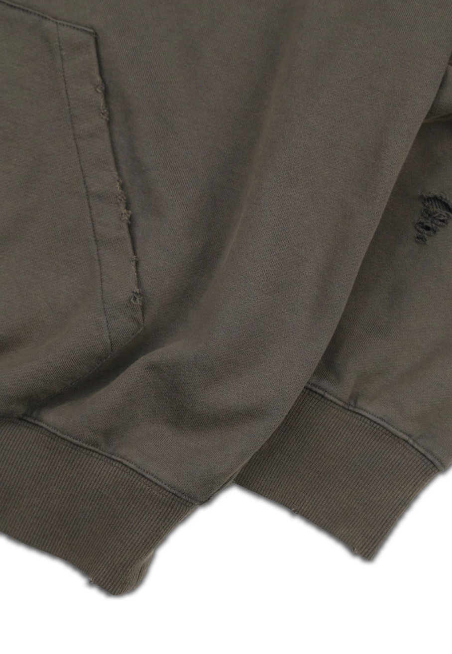 SOD Co. FM Distressed Oversized Hoodie