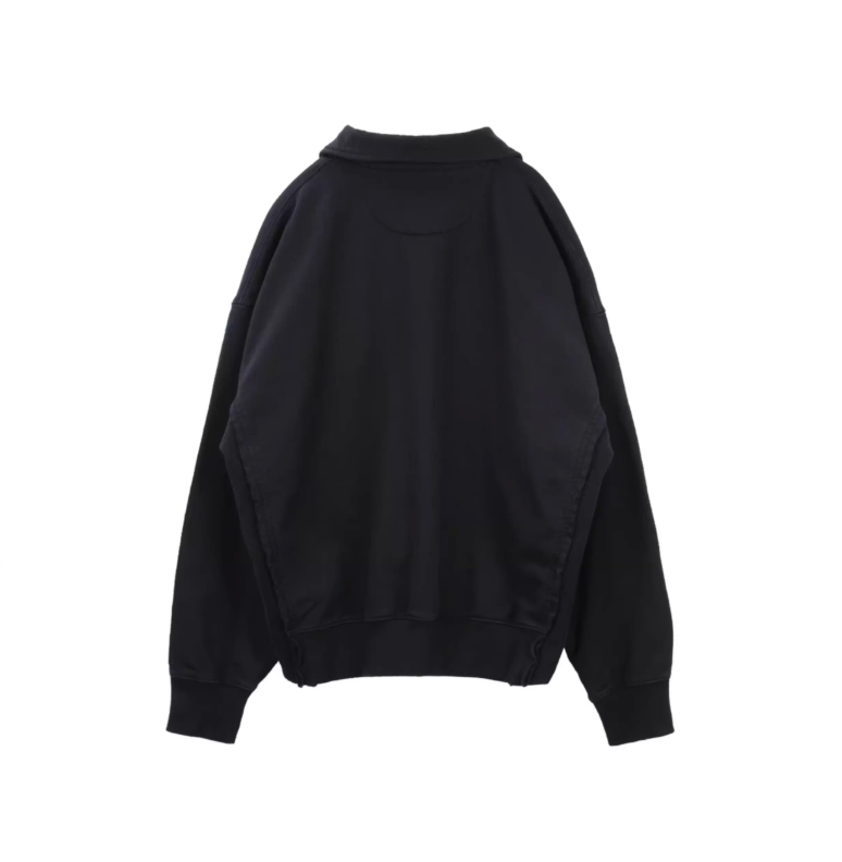 SOD Co. Star Embroidered Half Zip Sweatshirt