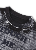 SOD Co. Rock Reverse Printed Knit Sweater