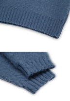 SOD Co. Mohair Blend Jacquard Knit Sweater