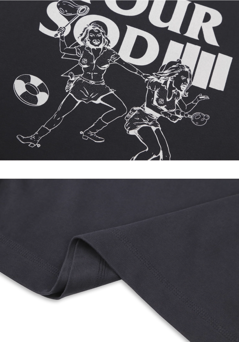 SOD Co. Tour SOD Print Vintage Washed Tee