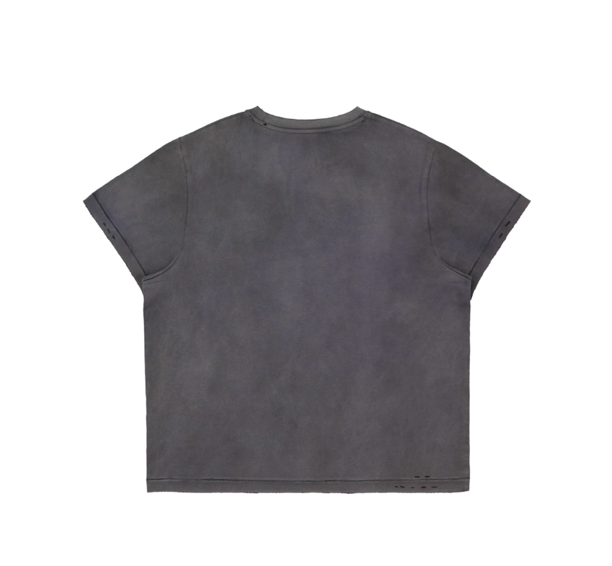 SOD Co. NUMB Print Distressed Washed Tee