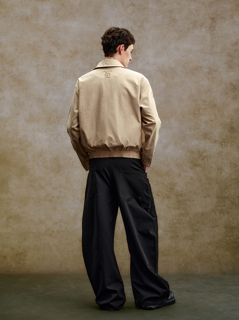 YADcrew 3D Embroidered Work Jacket