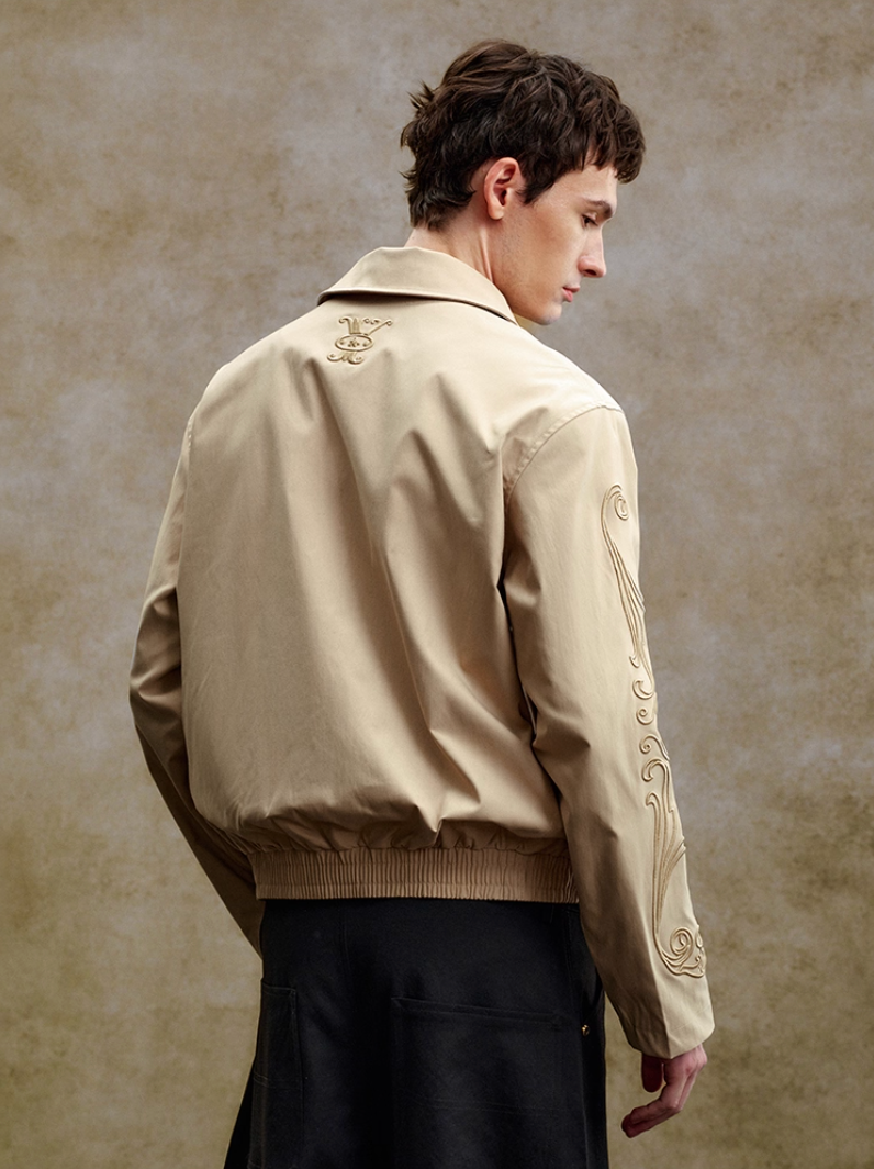 YADcrew 3D Embroidered Work Jacket
