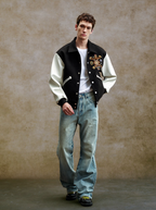 YADcrew Washed Whisker Jeans