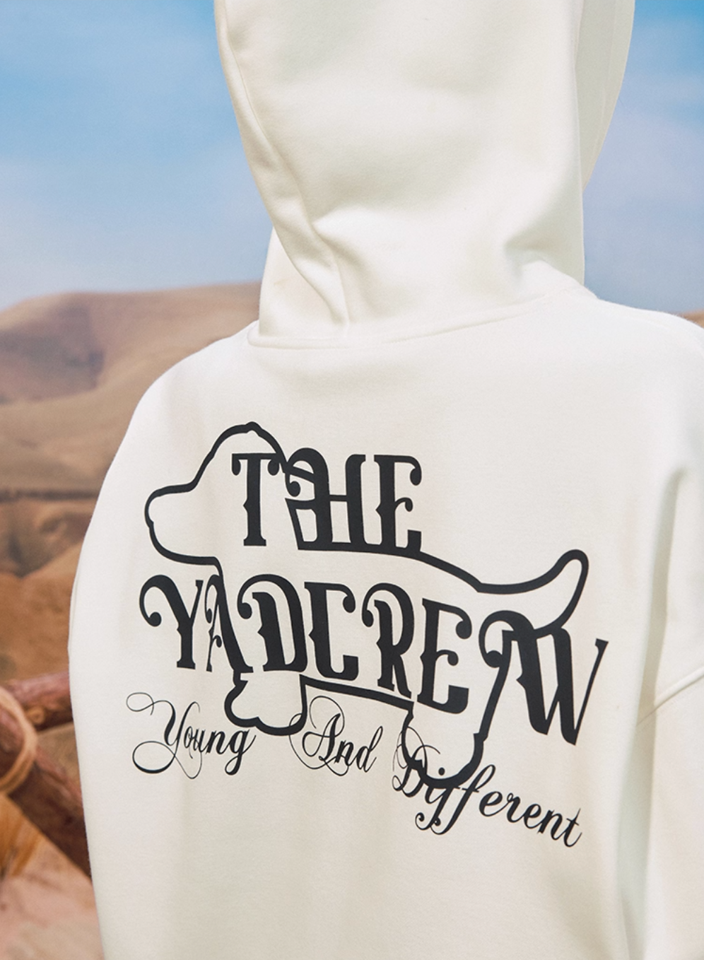 YADcrew Dachshund Puzzle Pearl Embroidery Hoodie