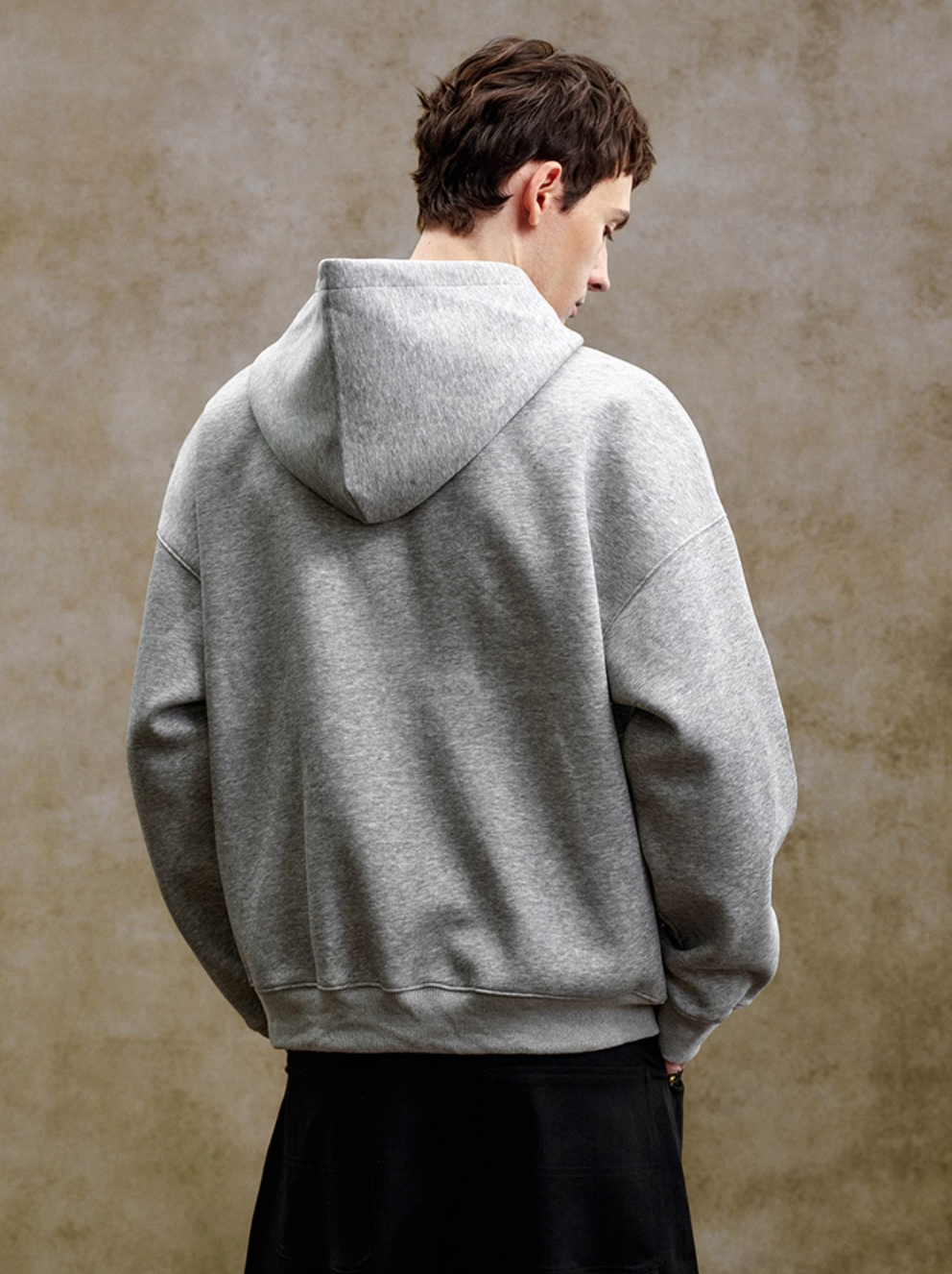 YADcrew Pearl Embroidery Zip Up Hoodie