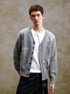YADcrew Pearl Fireworks Knit Cardigan
