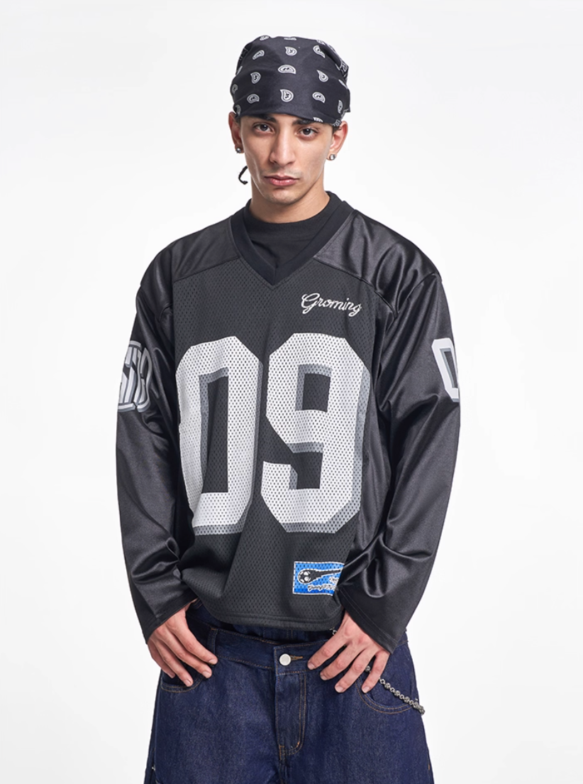 F3F Select 09 Graphic Mesh Long Sleeve Hockey Jersey