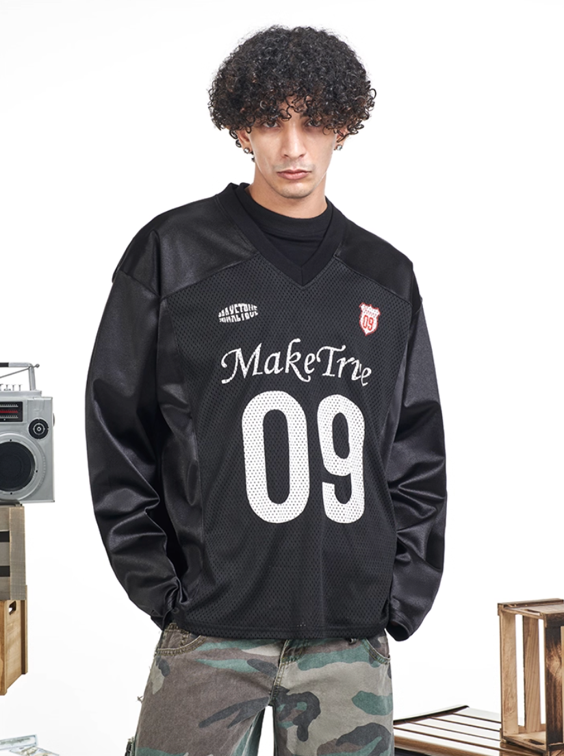 F3F Select Make True 09 Mesh Long Sleeve Hockey Jersey