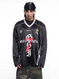 F3F Select Number 7 Crown Badge Long Sleeve Hockey Jersey