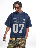 F3F Select Number 07 Print Mesh Jersey